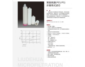 聚醚砜膜折疊筒式濾芯