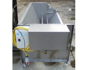 雙孢菇菇房網布清洗機