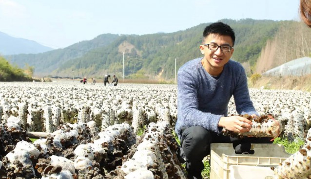 80末青年返鄉(xiāng)種香菇，自建農(nóng)場研發(fā)“相信菇”