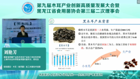 劉艷芳：黑木耳加工關(guān)鍵技術(shù)創(chuàng)新與產(chǎn)品開(kāi)發(fā)