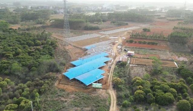 廣西平南縣：“地上種菌 地下養蚓”立體生態農業項目投產